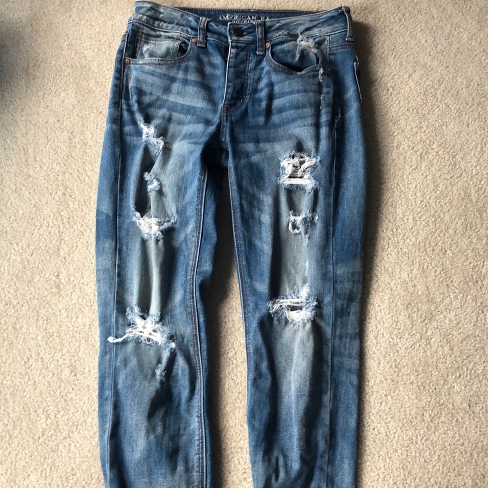 American eagle boyfriend jeans